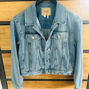 PAIGE Women's Light Blue Jean Jacket